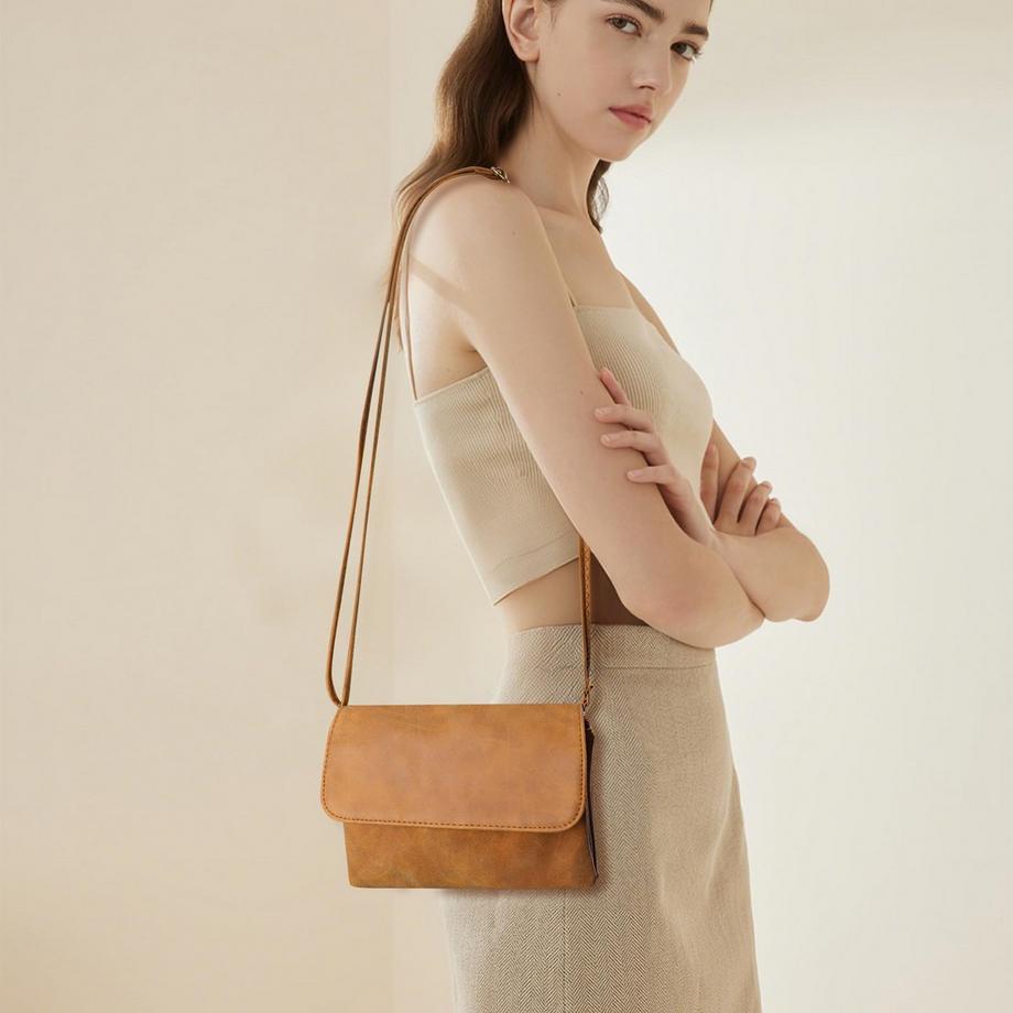 Only-bags.store Petit Sac à Bandoulière avec Bandoulière Amovible  