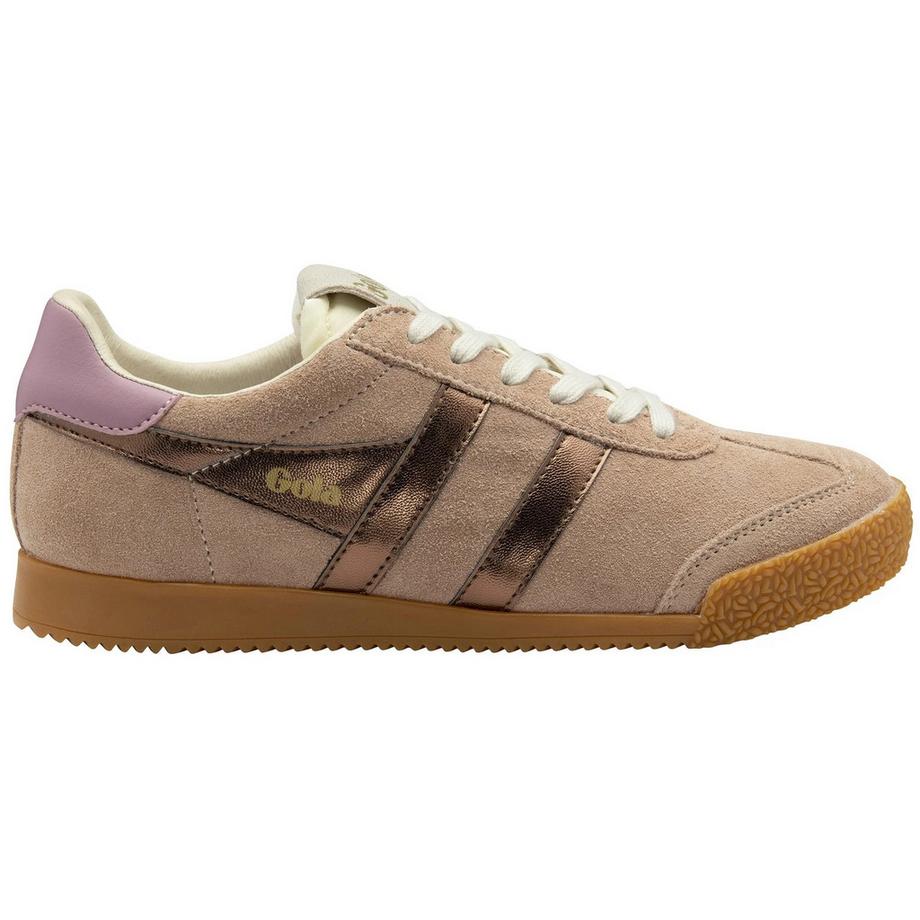 Sneakers da in pelle scamosciata elan glitz