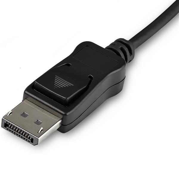 STARTECH.COM  StarTech.com CDP2DP141MB Videokabel-Adapter 1 m DisplayPort USB Typ-C Schwarz 