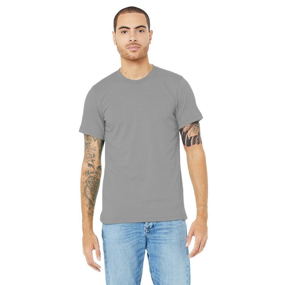 Bella + Canvas Maglietta Jersey Canvas Girocollo Maniche Corte  