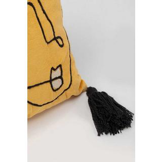 KARE Design Coussin Face Art 60x35  