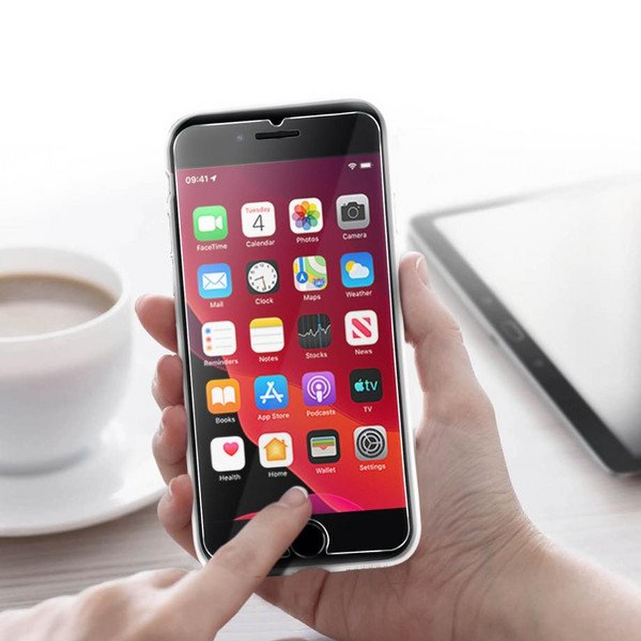 Avizar  Coque + Film iPhone 8, 7, SE 2020, 2022 