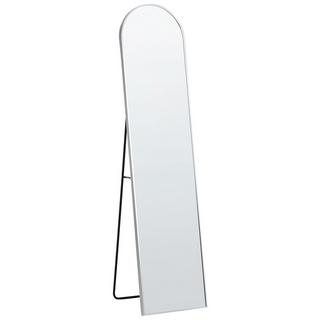 Beliani Miroir sur pied en Aluminium BAGNOLET  