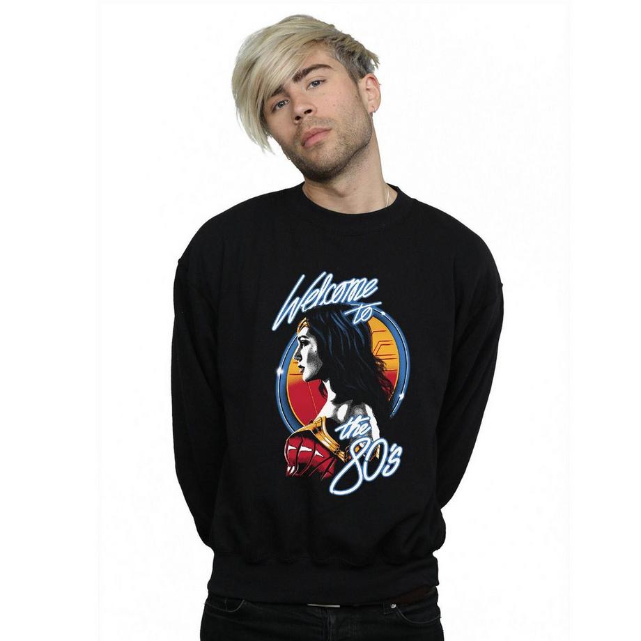 DC COMICS Welcome To The 80s Sweatshirt  