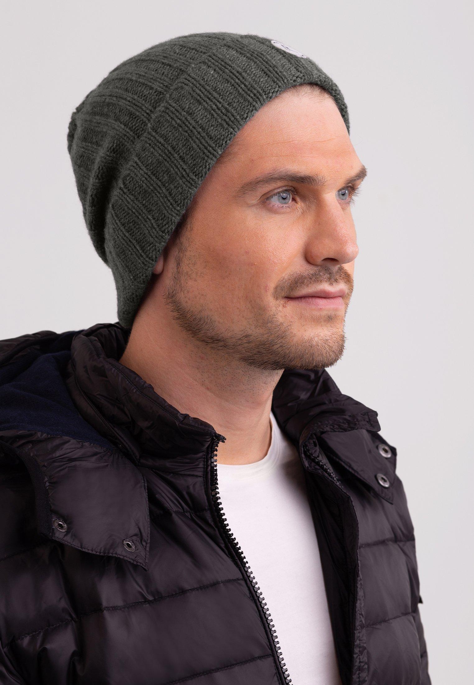 CASH-MERE.CH Kaschmir Rib Mütze  