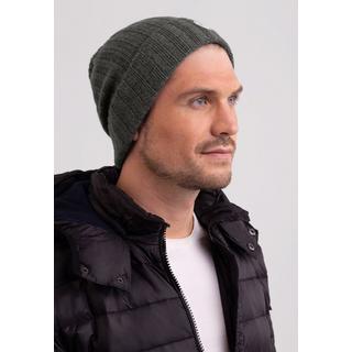 CASH-MERE.CH Kaschmir Rib Mütze  