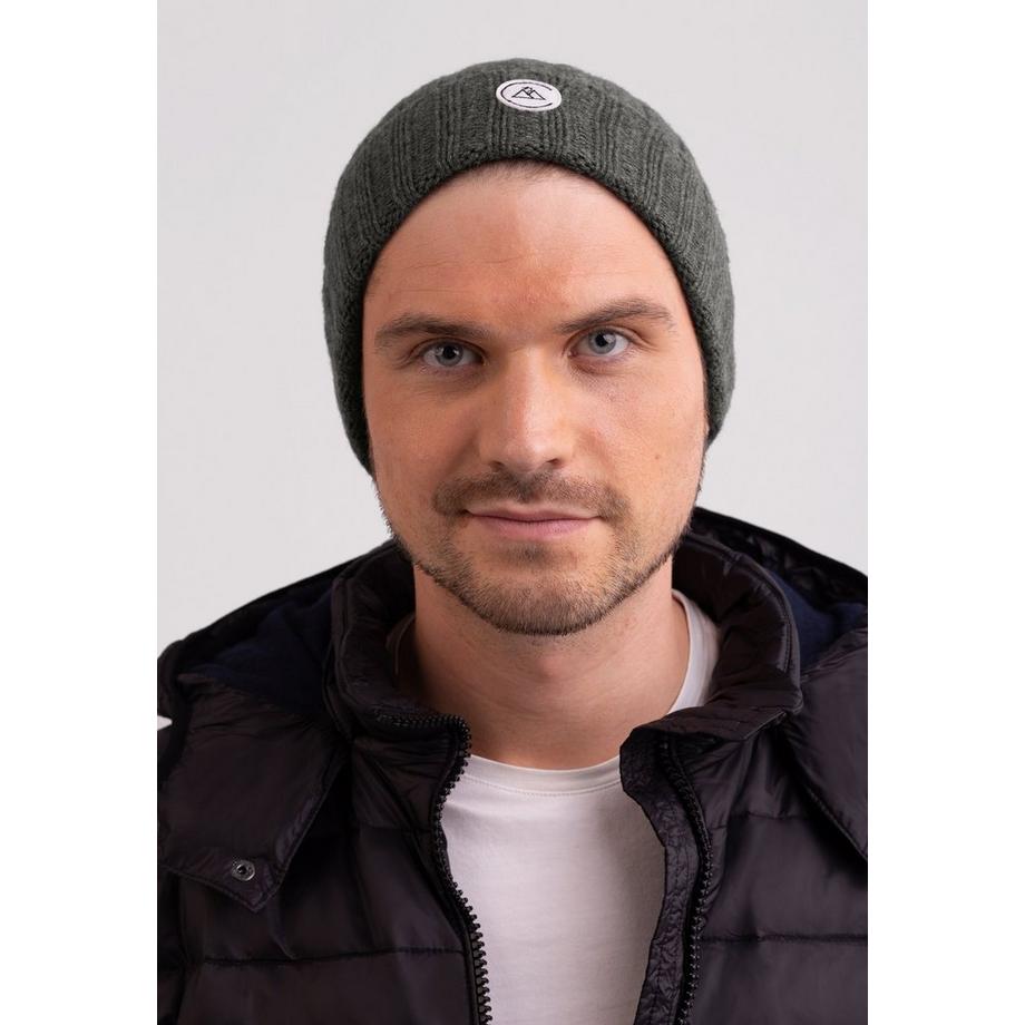 CASH-MERE.CH Kaschmir Rib Mütze  