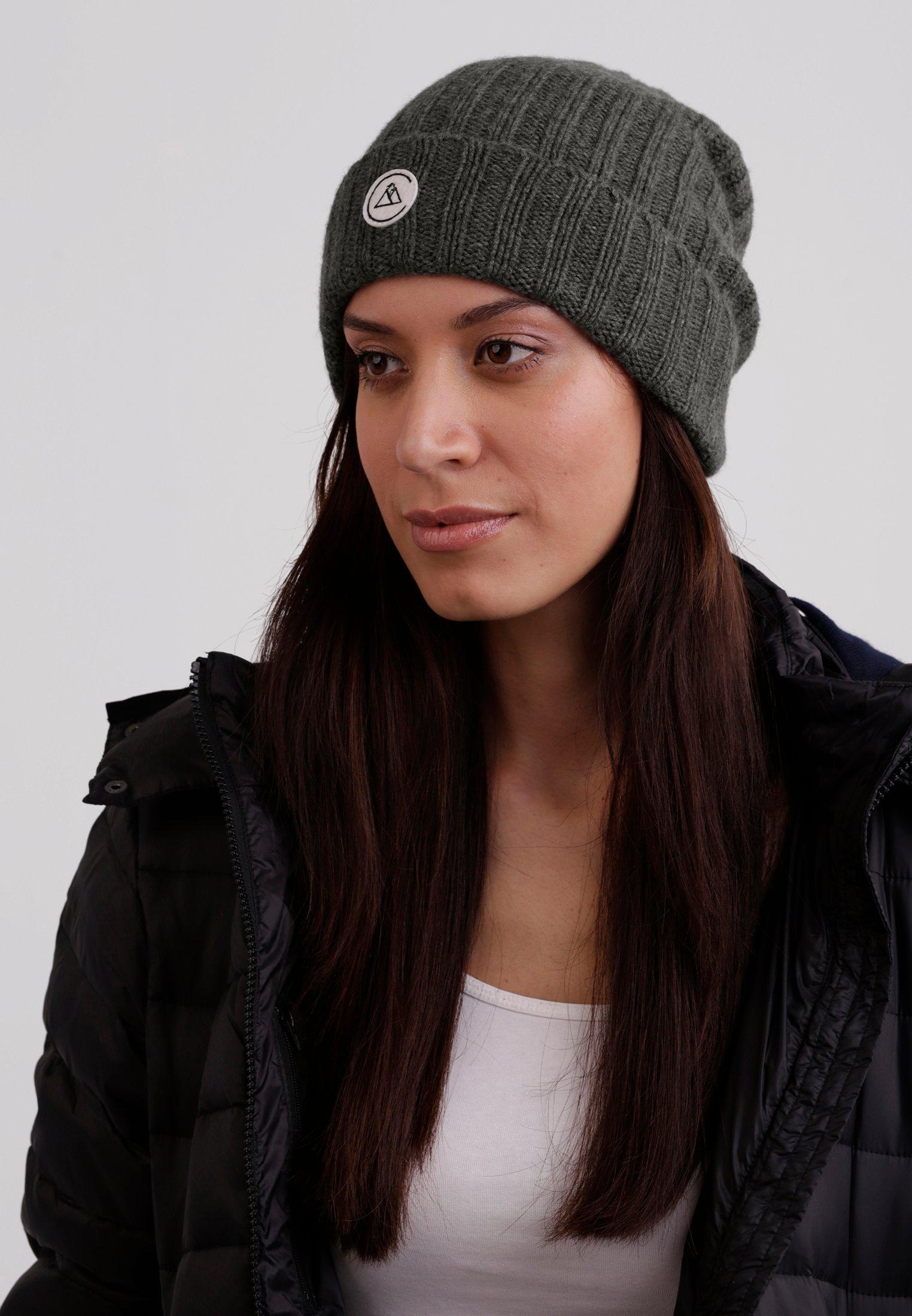 CASH-MERE.CH Kaschmir Rib Mütze  