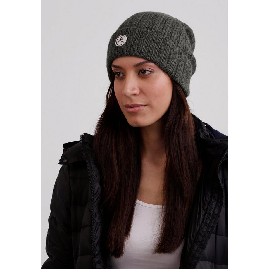 CASH-MERE.CH Kaschmir Rib Mütze  