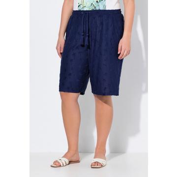 Shorts Mary, Frottee-Palmen, weites Bein, Elastikbund