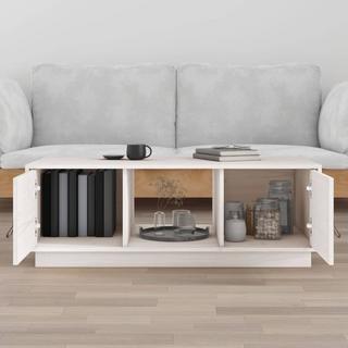 VidaXL Table basse bois de pin  