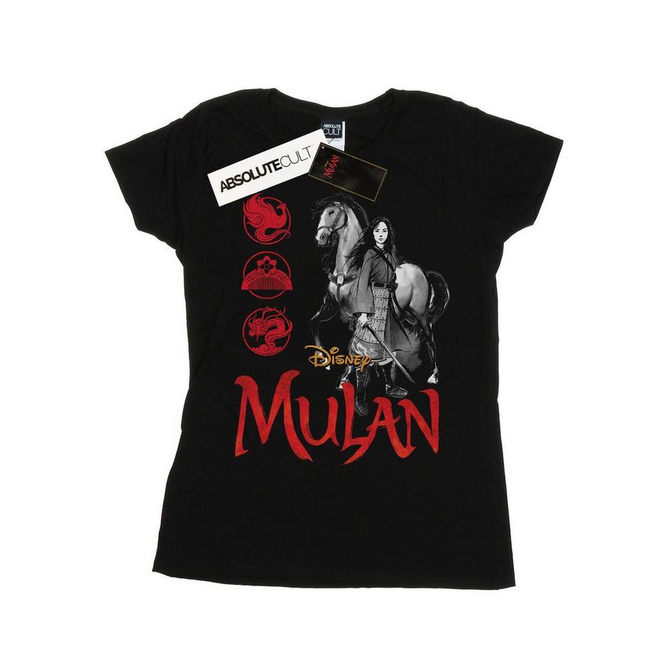 Disney Mulan Grafikdruck T-Shirt  