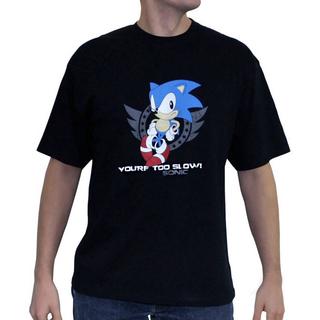 Abystyle  T-shirt - Sonic the Hedgehog - You're too slow L 