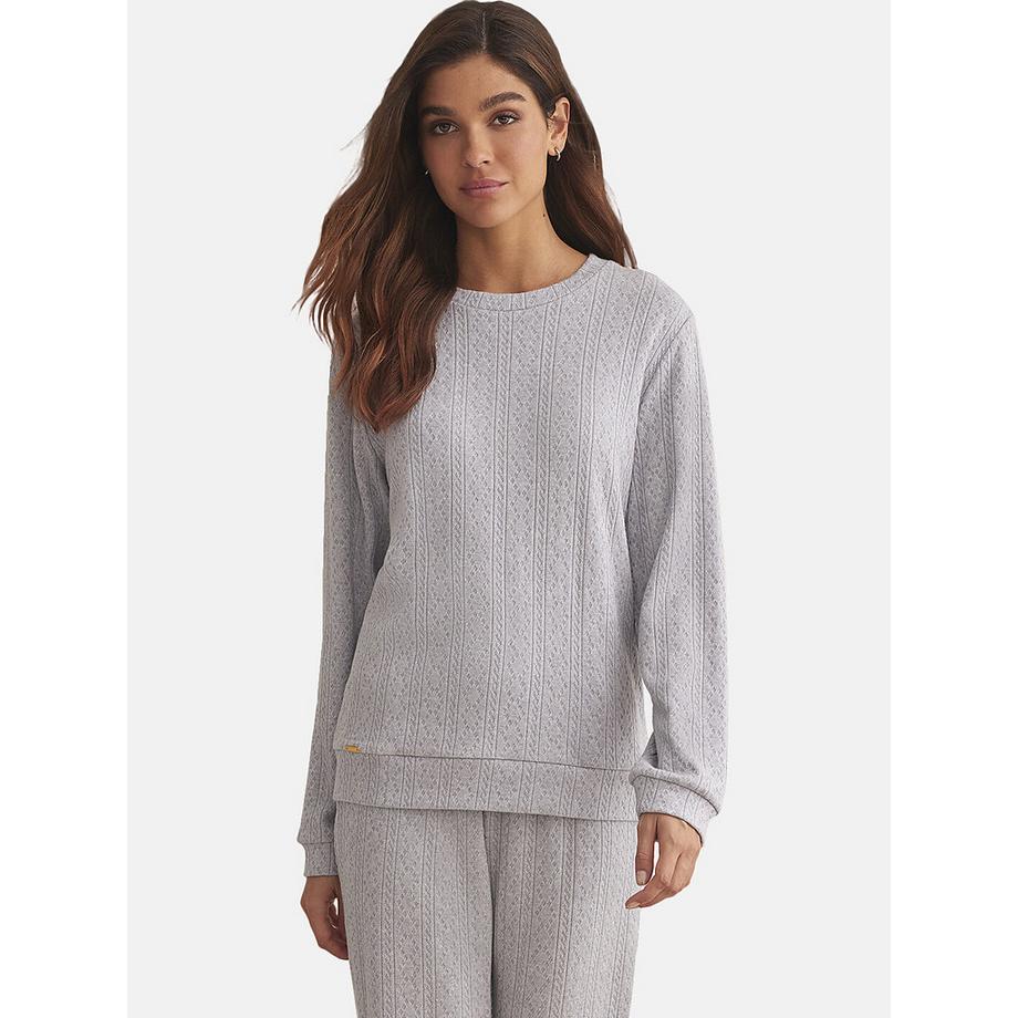 Selmark TEXTURAS Pyjama Pantalon Top Manches Longues  