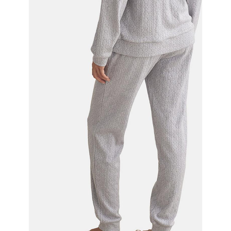 Selmark TEXTURAS Pyjama Pantalon Top Manches Longues  