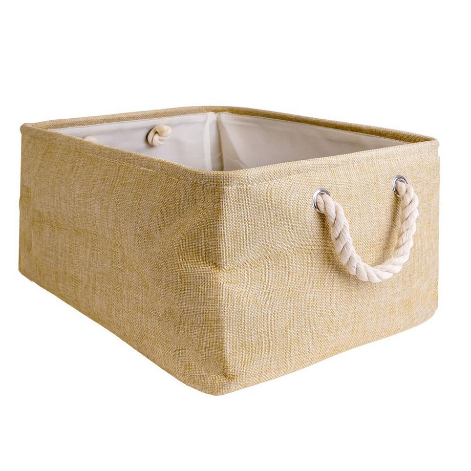 Intirilife Corbeille de rangement Organizer avec anse  