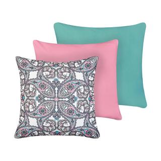 Beliani Gartenkissen 3er Set aus Polyester Modern TIDE  
