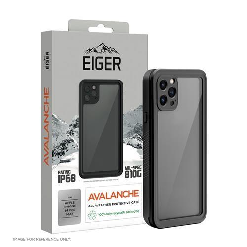 EIGER  Eiger iPhone 14 Pro Max Outdoor-Cover Avalanche Schwarz (EGCA00390) 