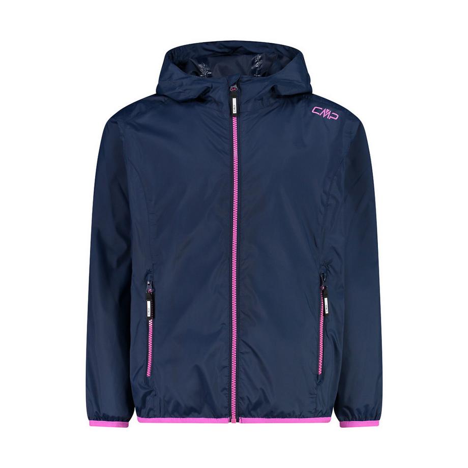 CMP Mädchen Regenjacke mit Kapuze  