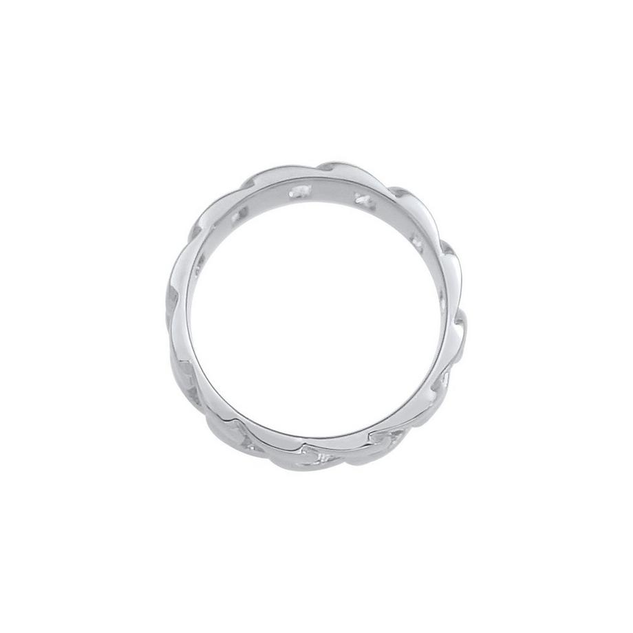 Kuzzoi  Ring Chunky Chain Look Glieder 