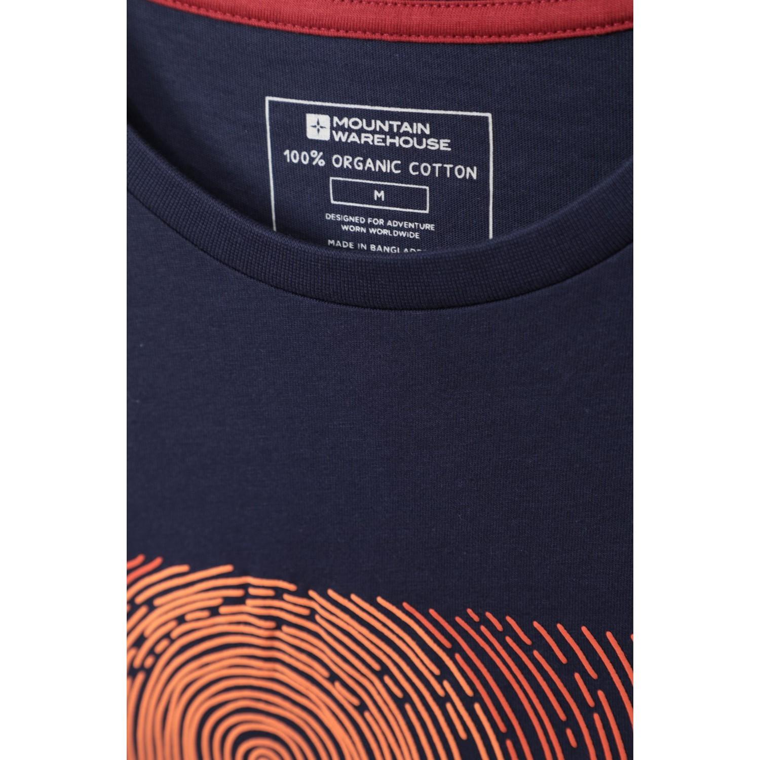 Mountain Warehouse T-Shirt avec Imprimé Vague  