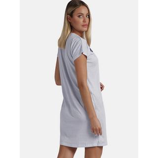 Admas  Chemise de nuit manches courtes Blue And Bleu Mod 