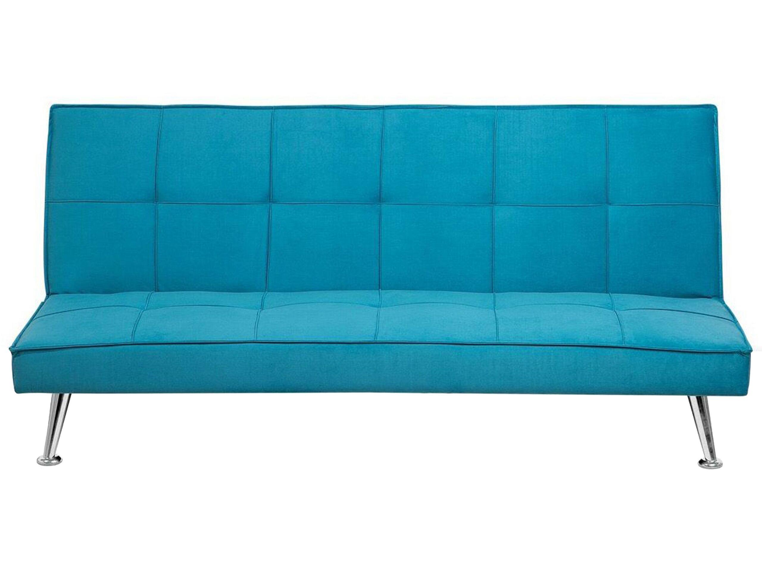 Beliani Schlafsofa aus Polyester Modern HASLE  