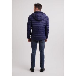 CASH-MERE.CH Daunenjacke mit Kapuze Kaschmirfutter  