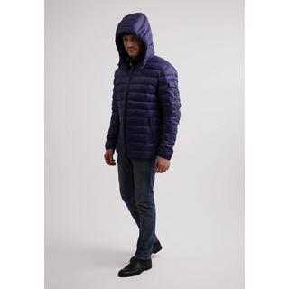 CASH-MERE.CH Daunenjacke mit Kapuze Kaschmirfutter  