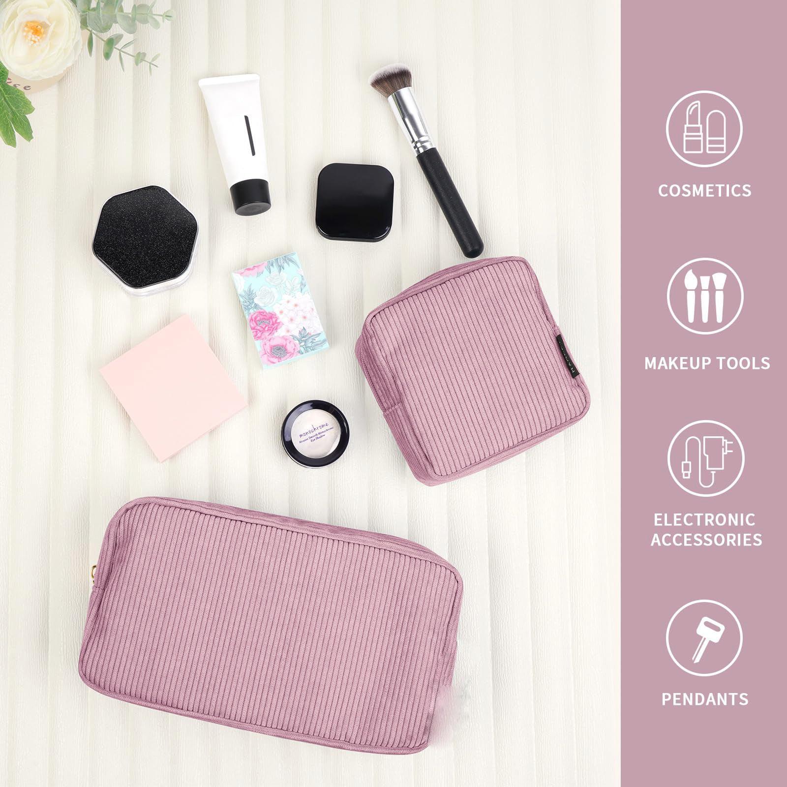 Only-bags.store  Petite trousse de maquillage pour sac à main Mini trousse cosmétique Trousse de maquillage en cordon 