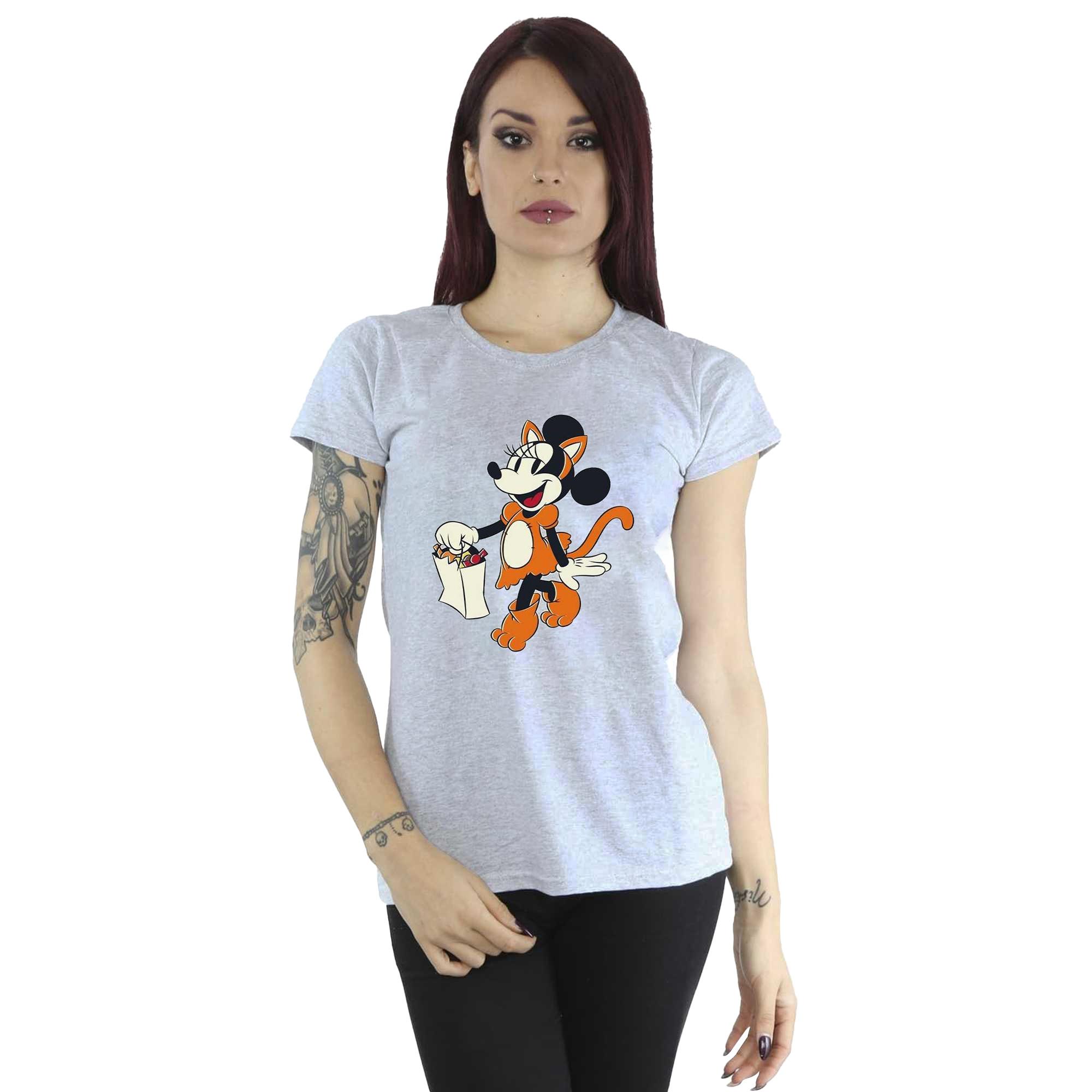 MICKEY MOUSE Cat Trick Or Treat T-Shirt  