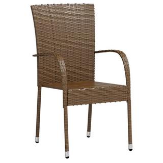 VidaXL Garten essgruppe poly-rattan  