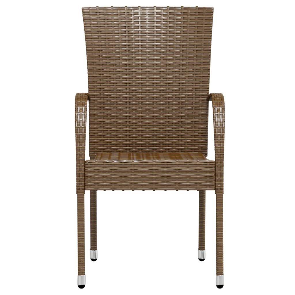 VidaXL Garten essgruppe poly-rattan  