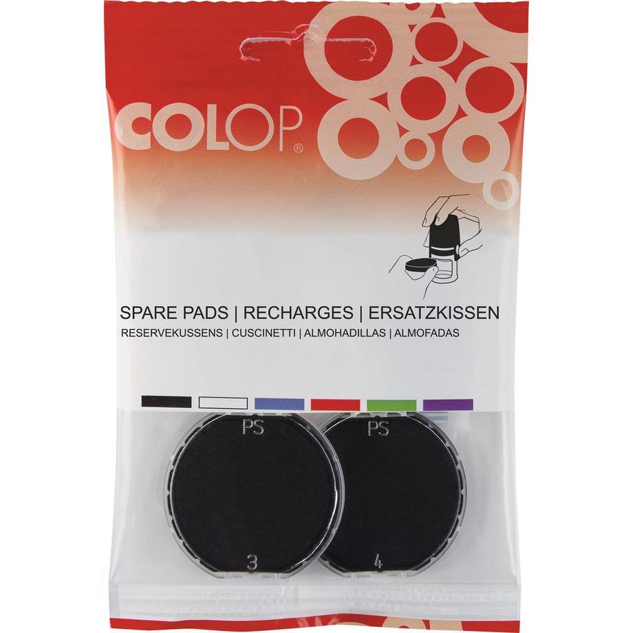 Colop COLOP Stempelkissen E/R40 schwarz 2 Stück  
