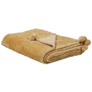 Beliani Moderne Polyester Kuscheldecke  