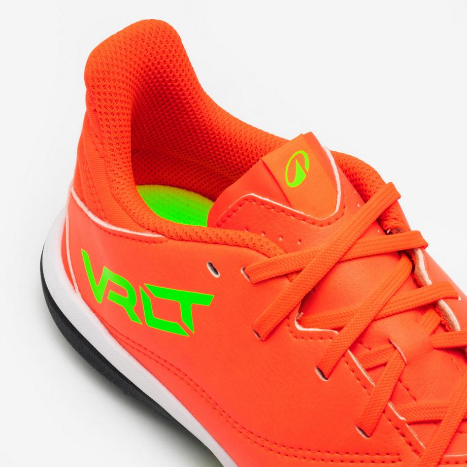 KIPSTA  Scarpe calcio bambino pelle lacci terreno duro 