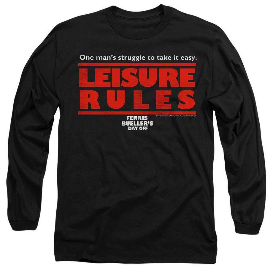 Ferris Bueller's Day Off Leisure Rules Maglietta