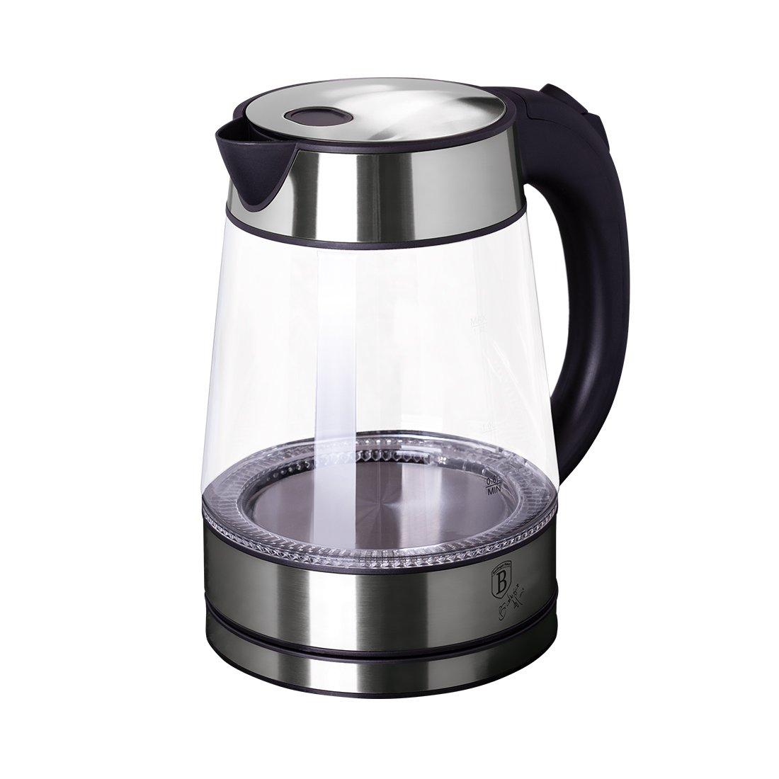 Berlinger Haus Wasserkocher Glas 1.7L Chromstahl  