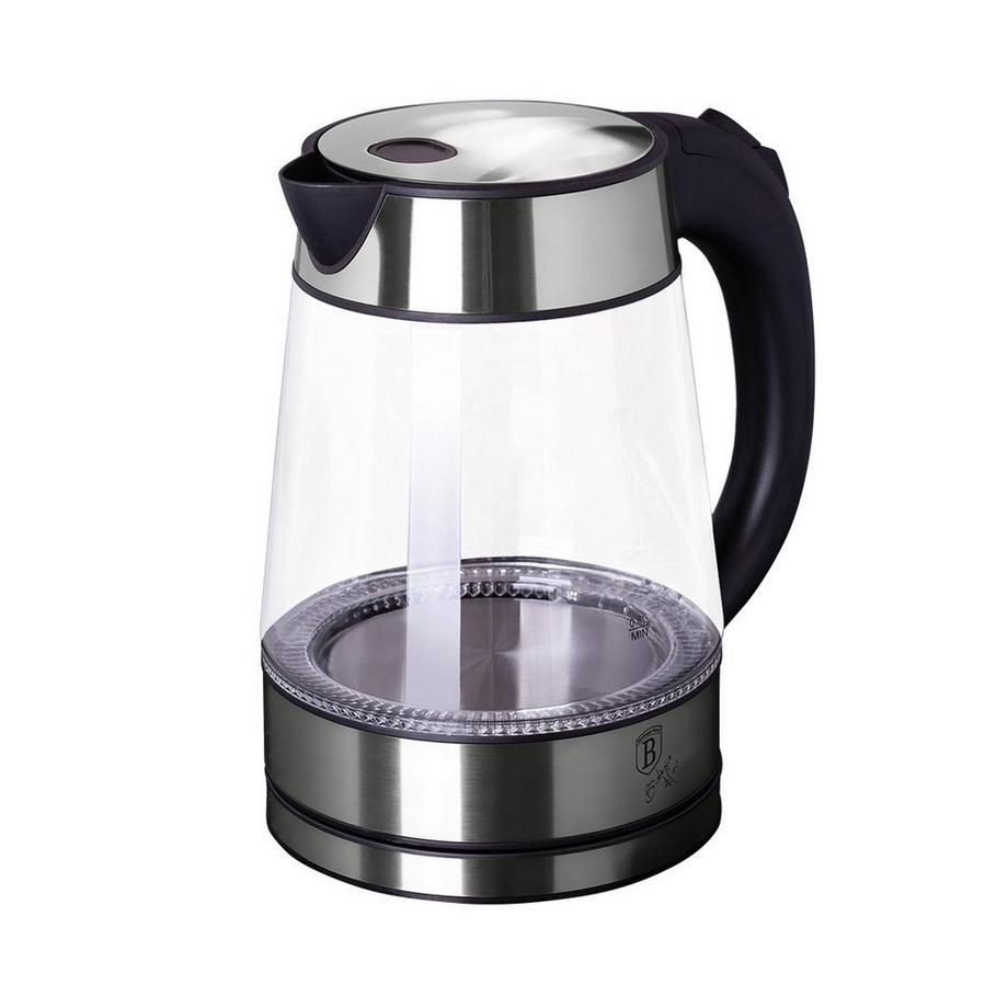 Berlinger Haus Wasserkocher Glas 1.7L Chromstahl  