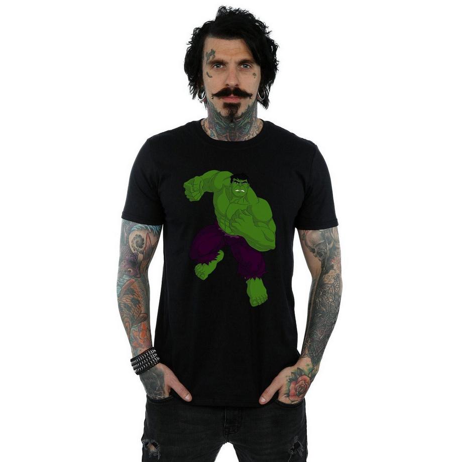 MARVEL Hulk Grafikdruck T-Shirt  