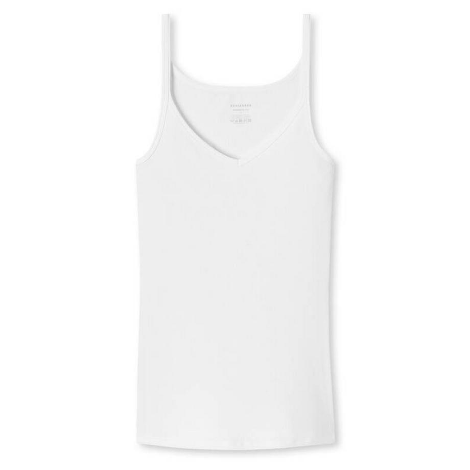 Schiesser Personal Fit Top a Spaghetti a Coste  