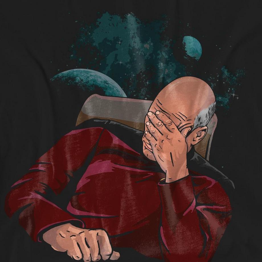 Star Trek T-shirt Facepalm  