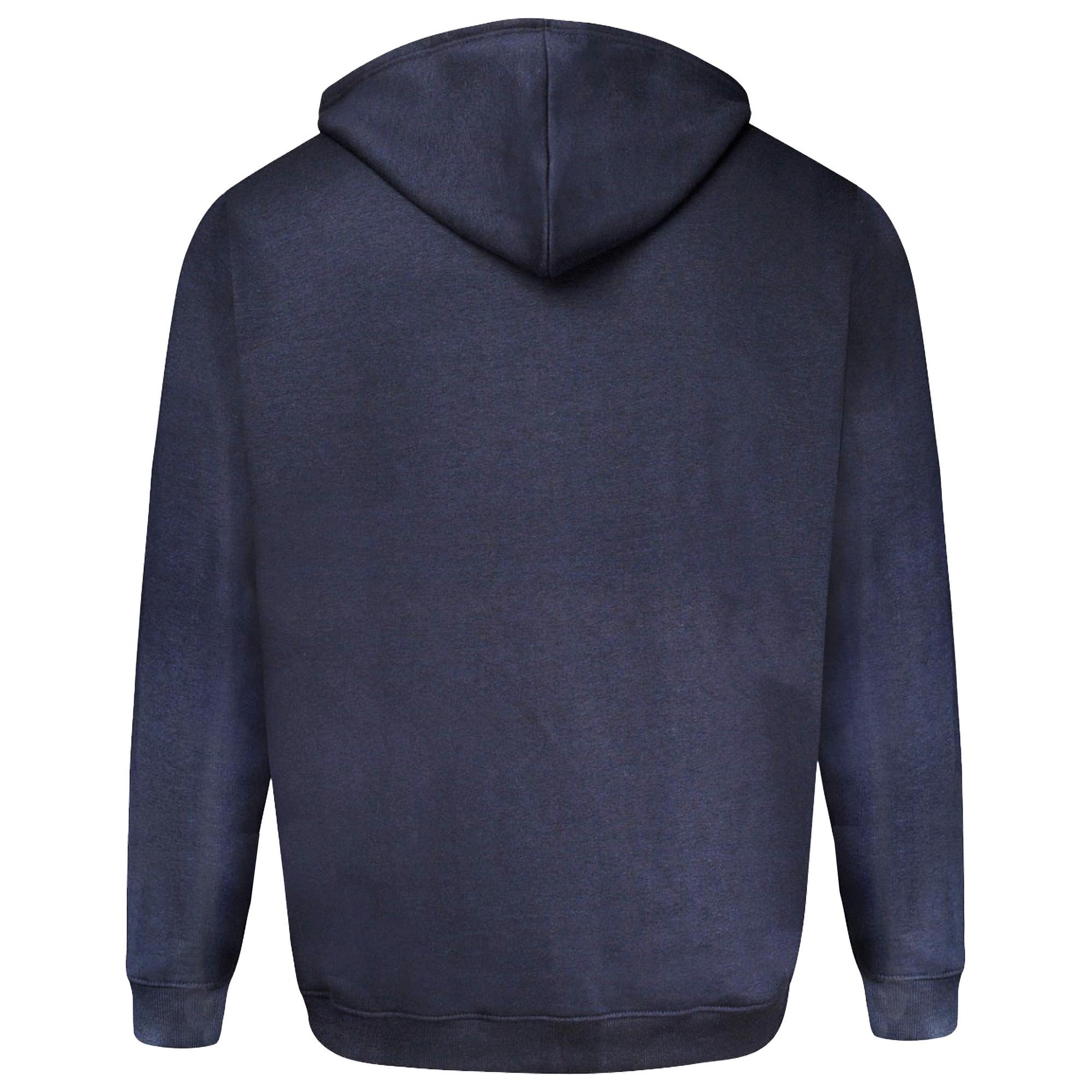 Duke Kingsize Cantor Kapuzen-Sweatshirt mit durchgehendem Reißverschluss  