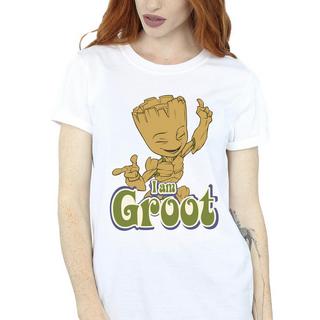 Guardians Of The Galaxy I Am Groot T-Shirt Maniche Corte  