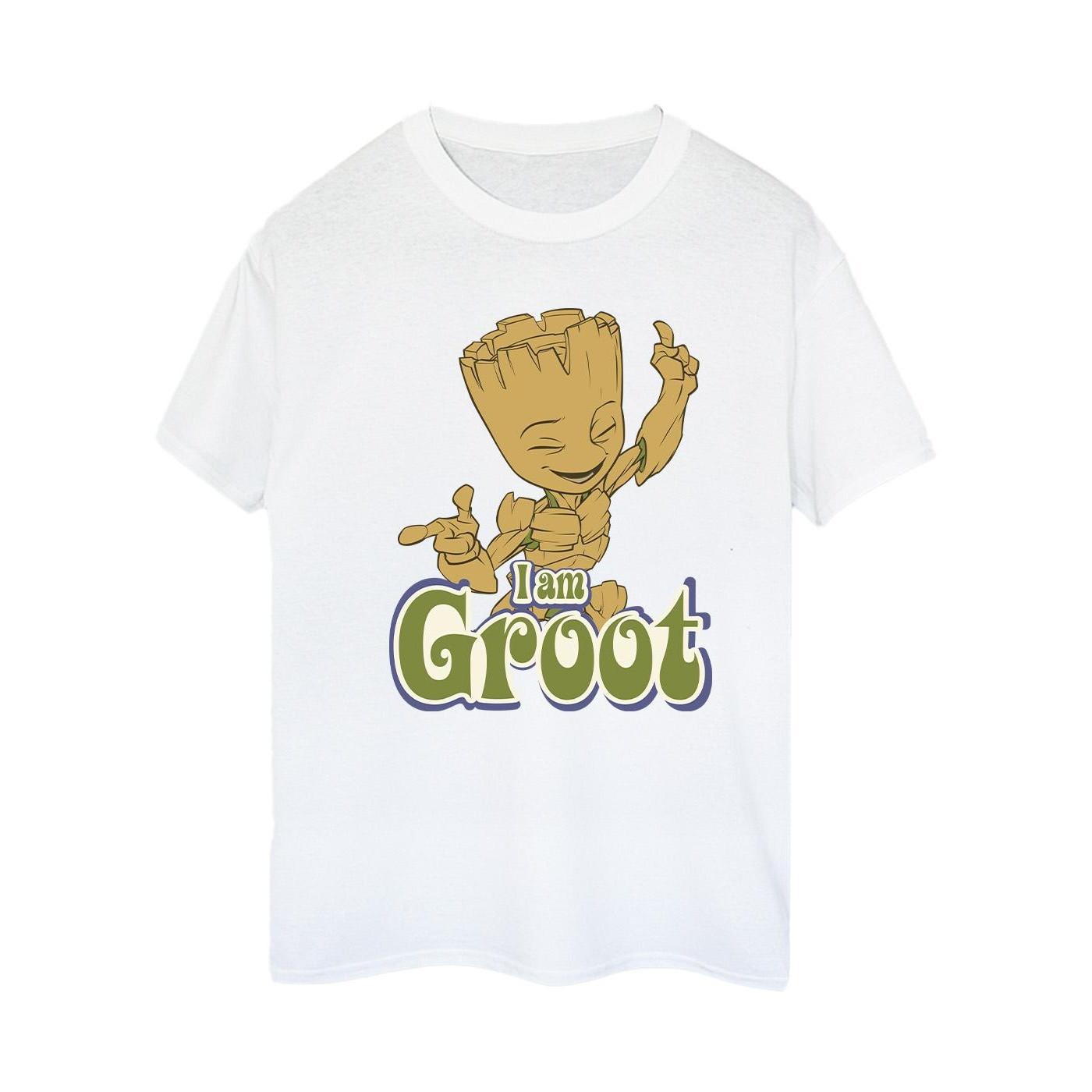 Guardians Of The Galaxy I Am Groot T-Shirt Maniche Corte  