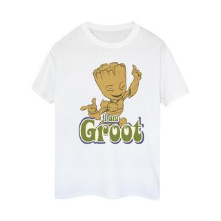 Guardians Of The Galaxy I Am Groot T-Shirt Maniche Corte  