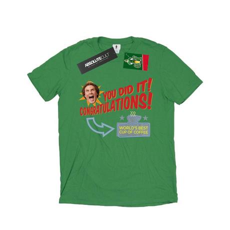 Elf T-Shirt World's Best Coffee  