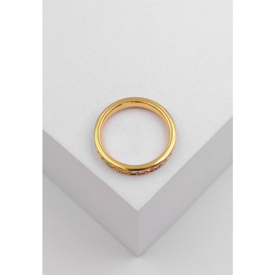 MUAU Schmuck  Bague Mémoire Diamant 1.00ct. or jaune 750 