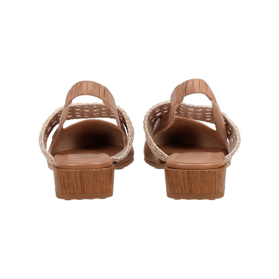 Hispanitas Escarpins slingback avec détail tressé  
