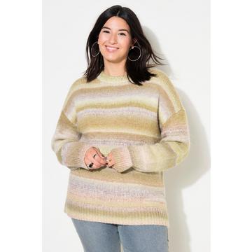 Maglione dal taglio oversize con gradiente di colore e glitter